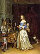 TERBORCH, Gerard Lady at her Toilette atf oil painting picture wholesale